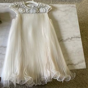 Hand beaded girls dresss